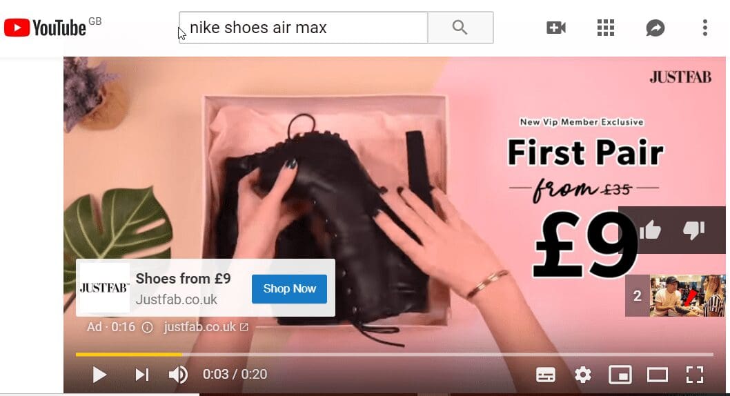 Youtube Advert