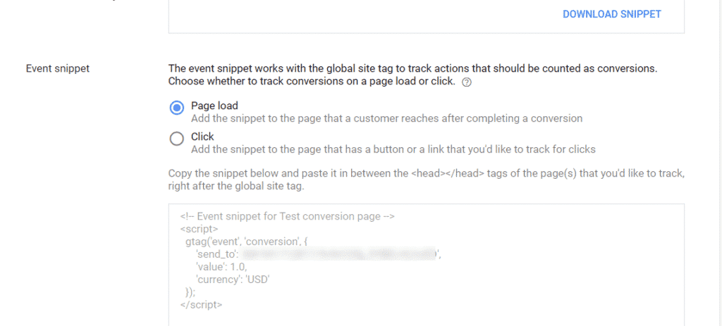 Conversion tracking Google Ads2 Installion yourself