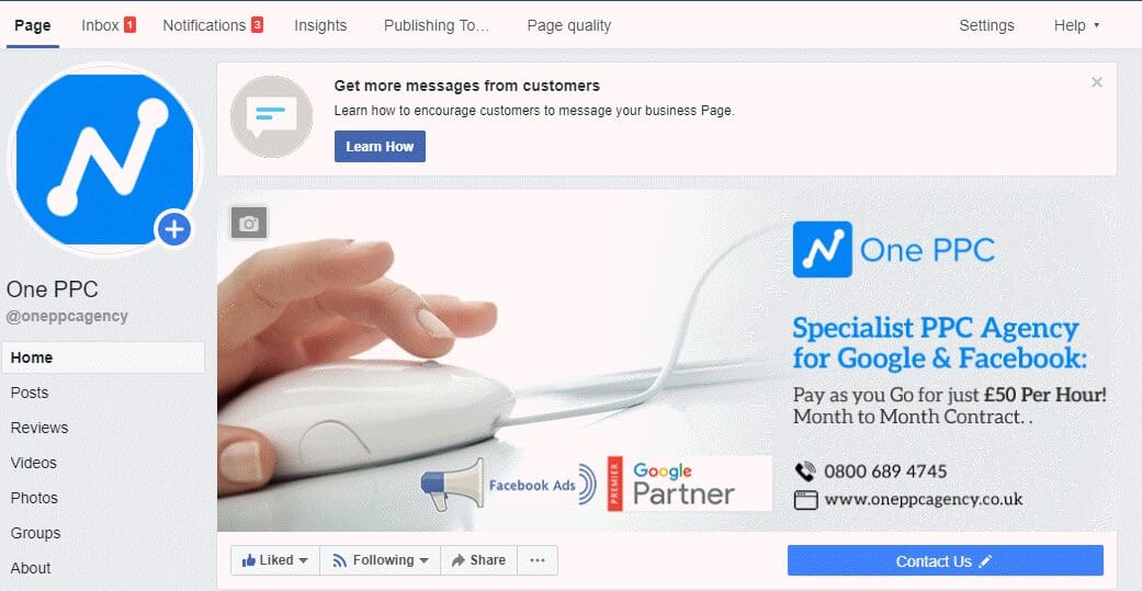 Facebook Page For Business