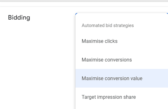 Google Ads Bidding Strategies