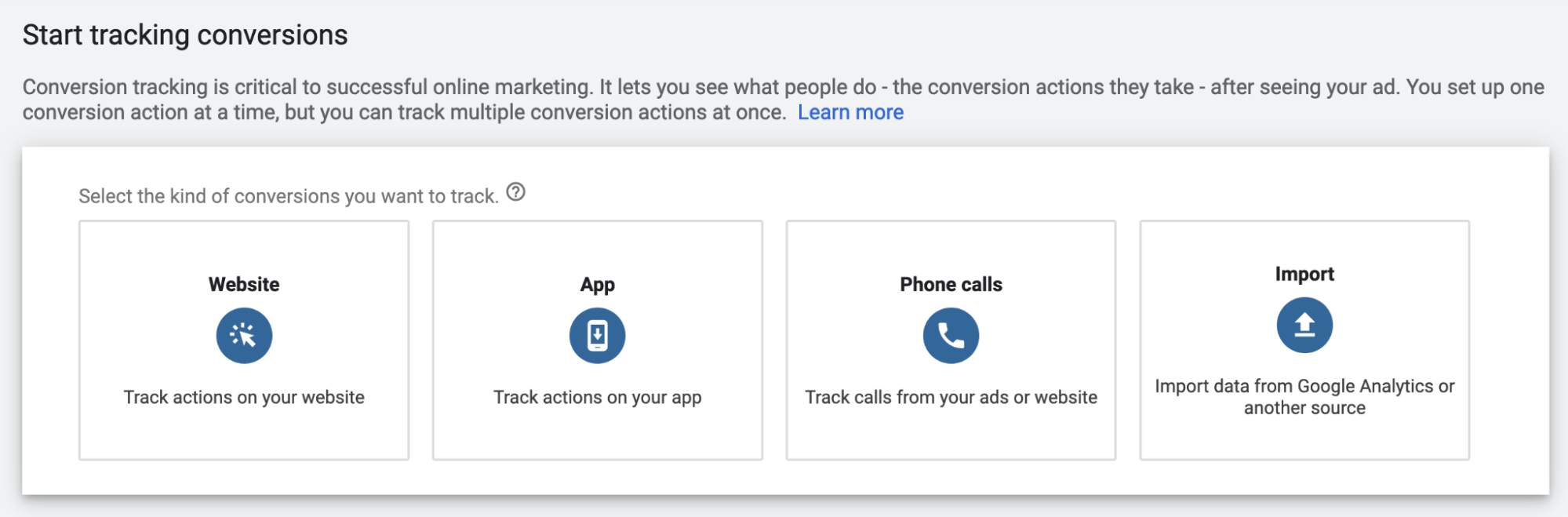 Google Ads Conversion Tracking