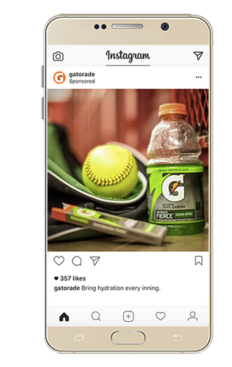 Instagram Ads gatorade_ig