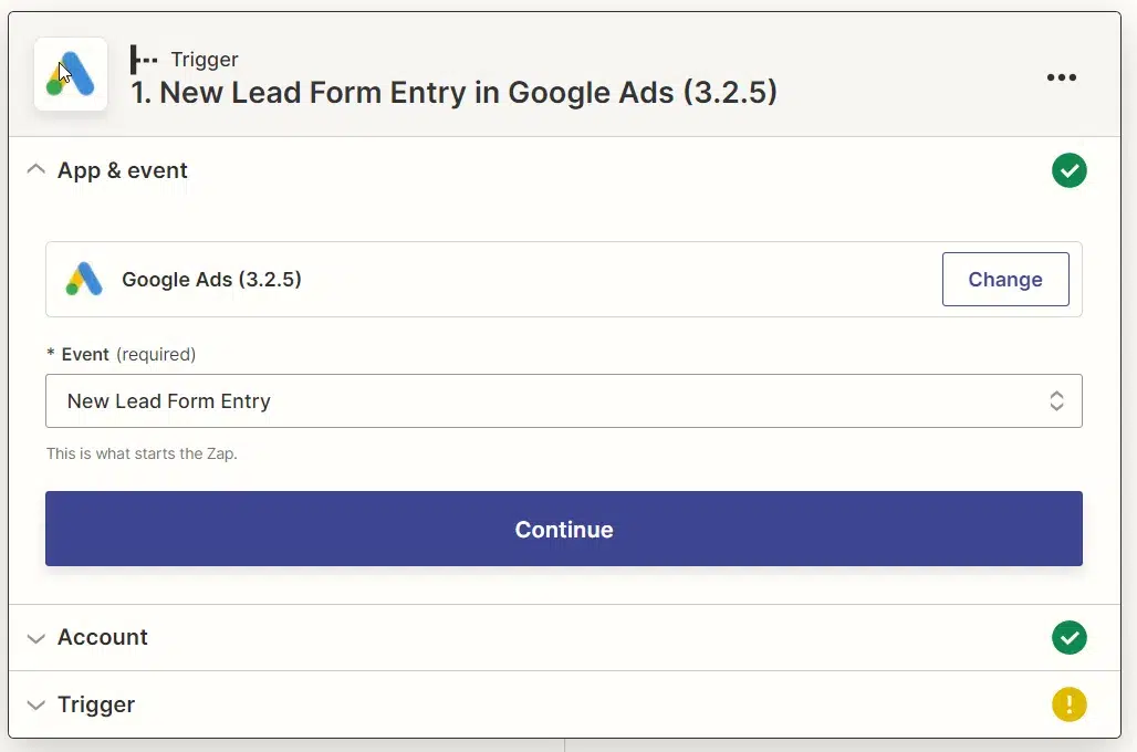 Lead For Extensions Google Zapier
