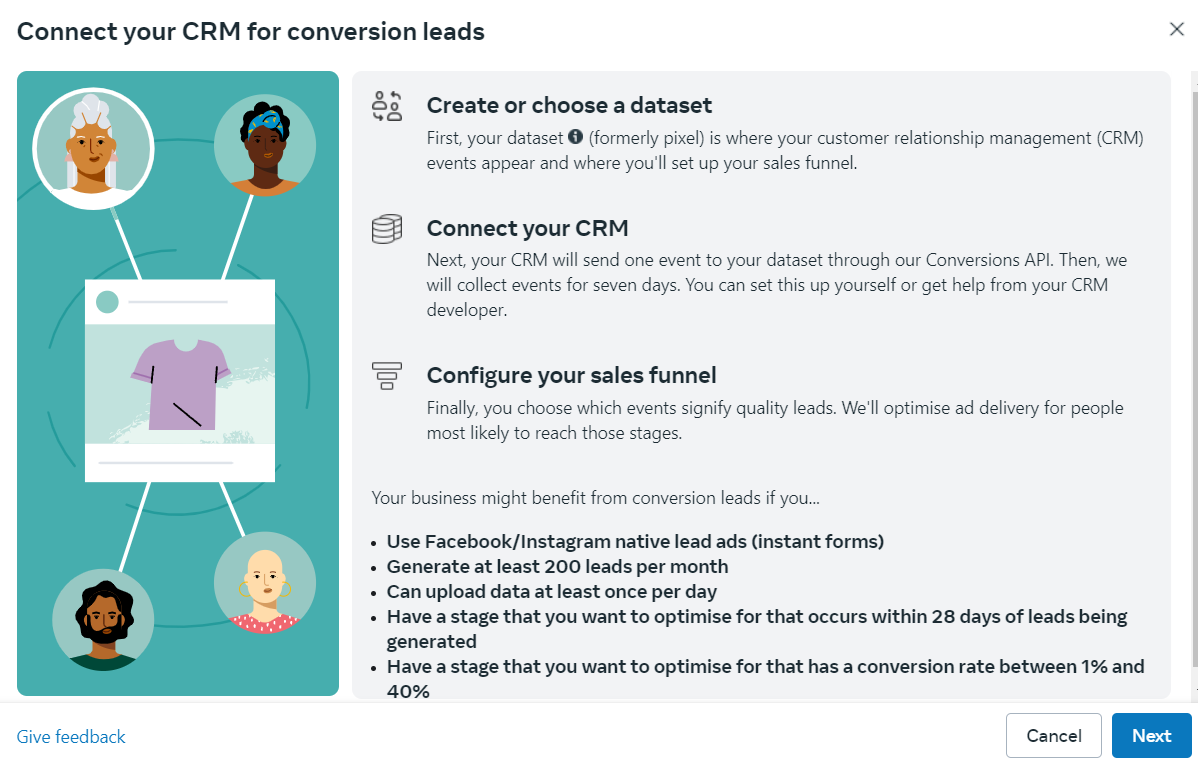 Crm Funnel Events Connect Source To Facebook