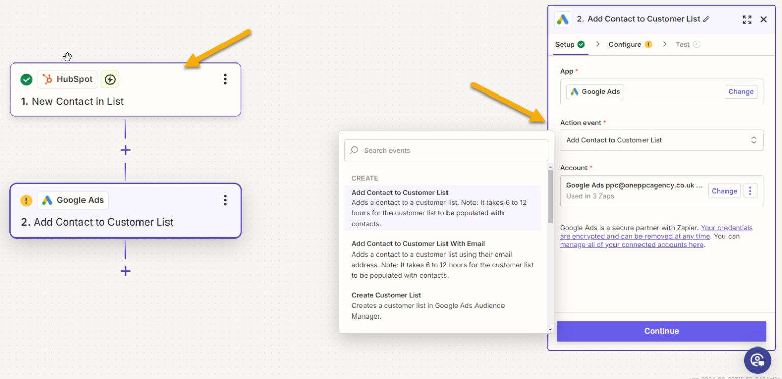 Crm Retargeting Share Audiences Zapier