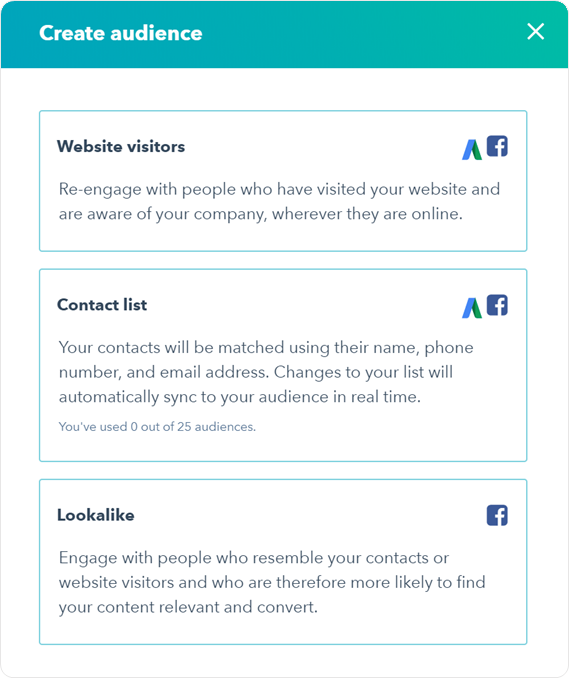 Google Ads Audiences In Hubspot 2