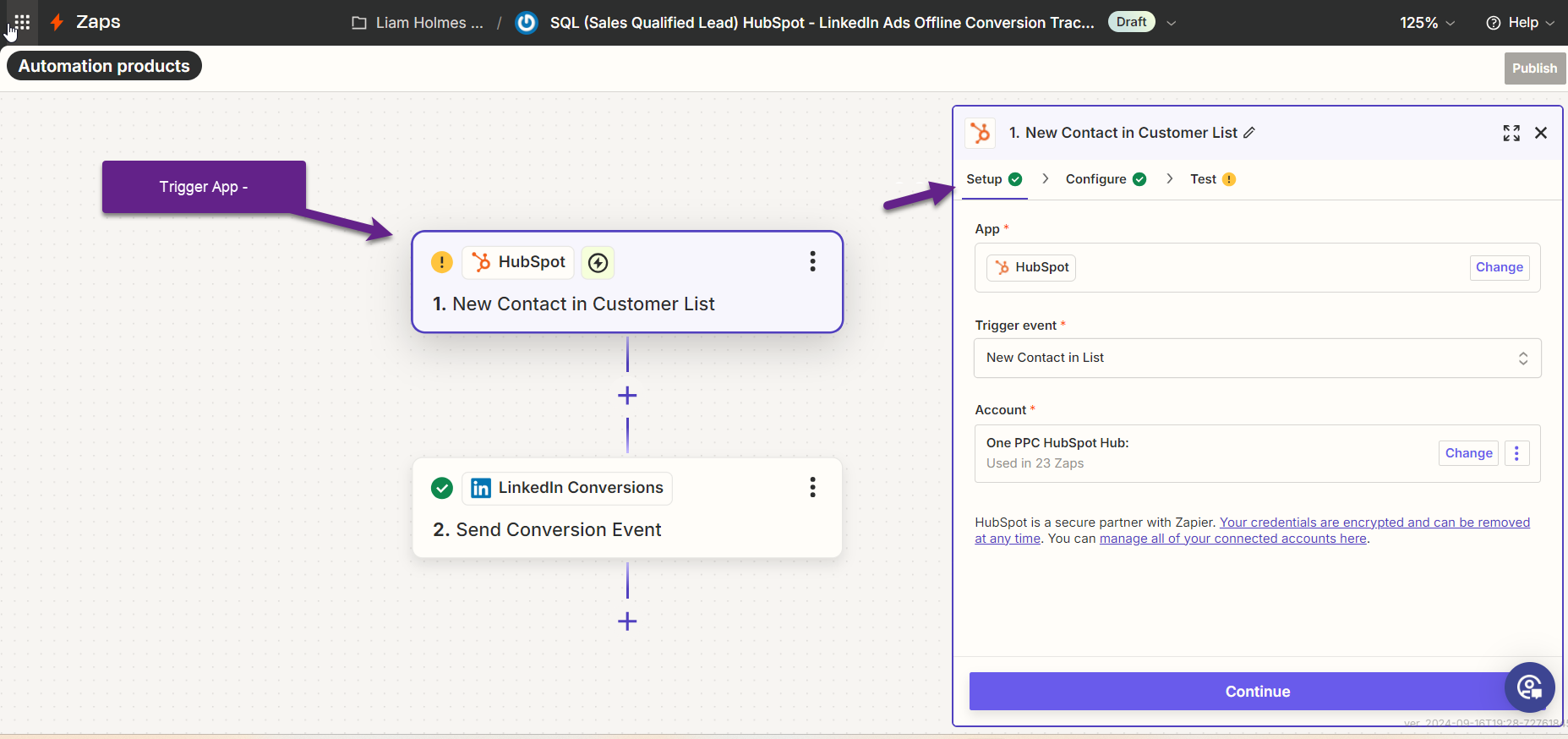 Linkedin Ads Offline Conversions Zapier