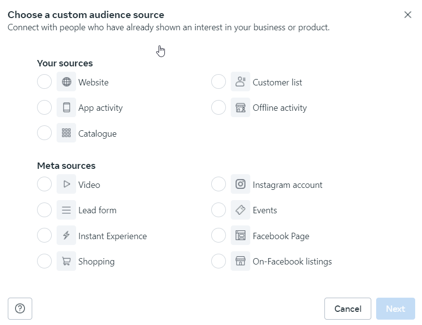 Facebook Ads Audiences Crm Integration 123