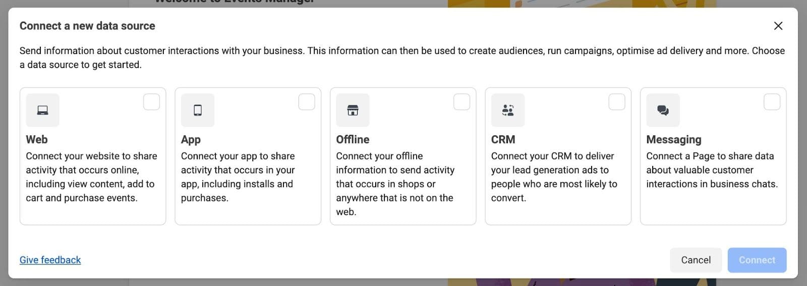 Sources Of Datasets Facebook