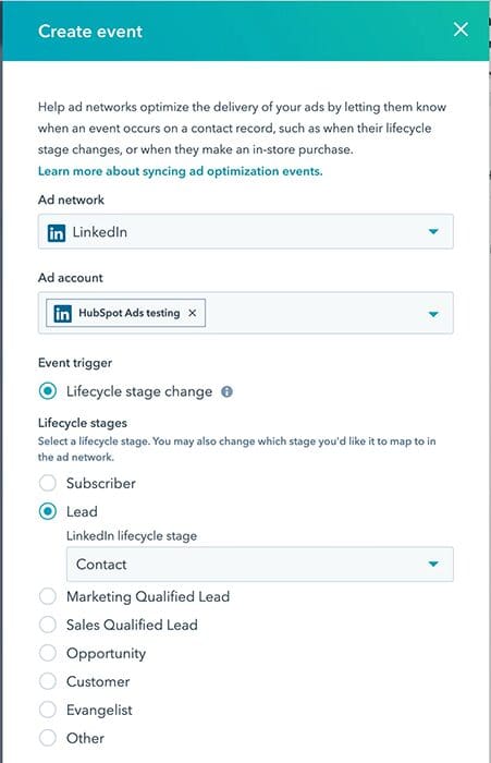 Linkedin-Ad-Events-Crm-Offline-Conversion-Tracking-Hubspot-Ads