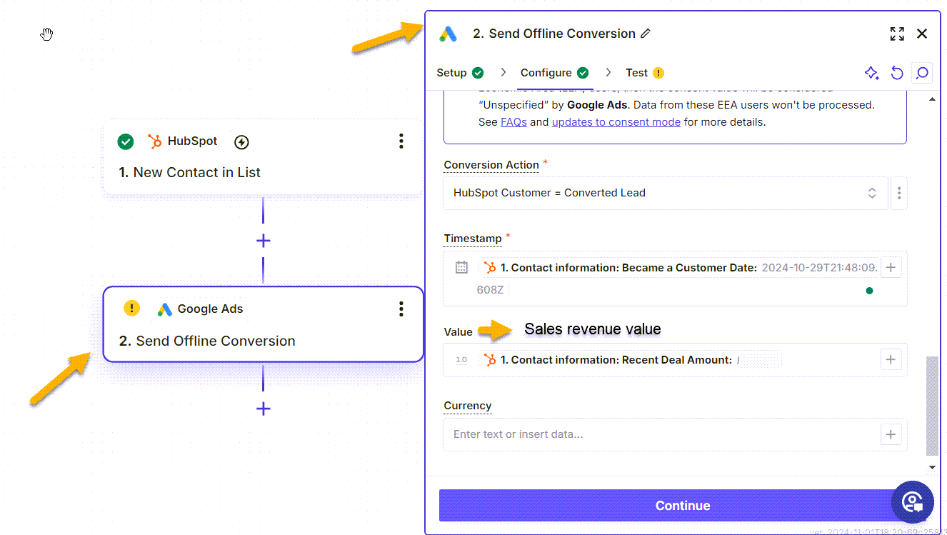 Import Revenue Value Based Bidding Crm Import Value