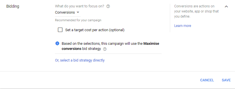 Set Target Cpa Google Ads Bidding