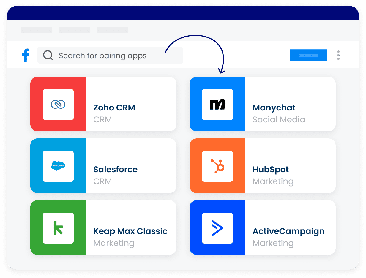 Frame 1686553398 Facebook Ads Crm Integration
